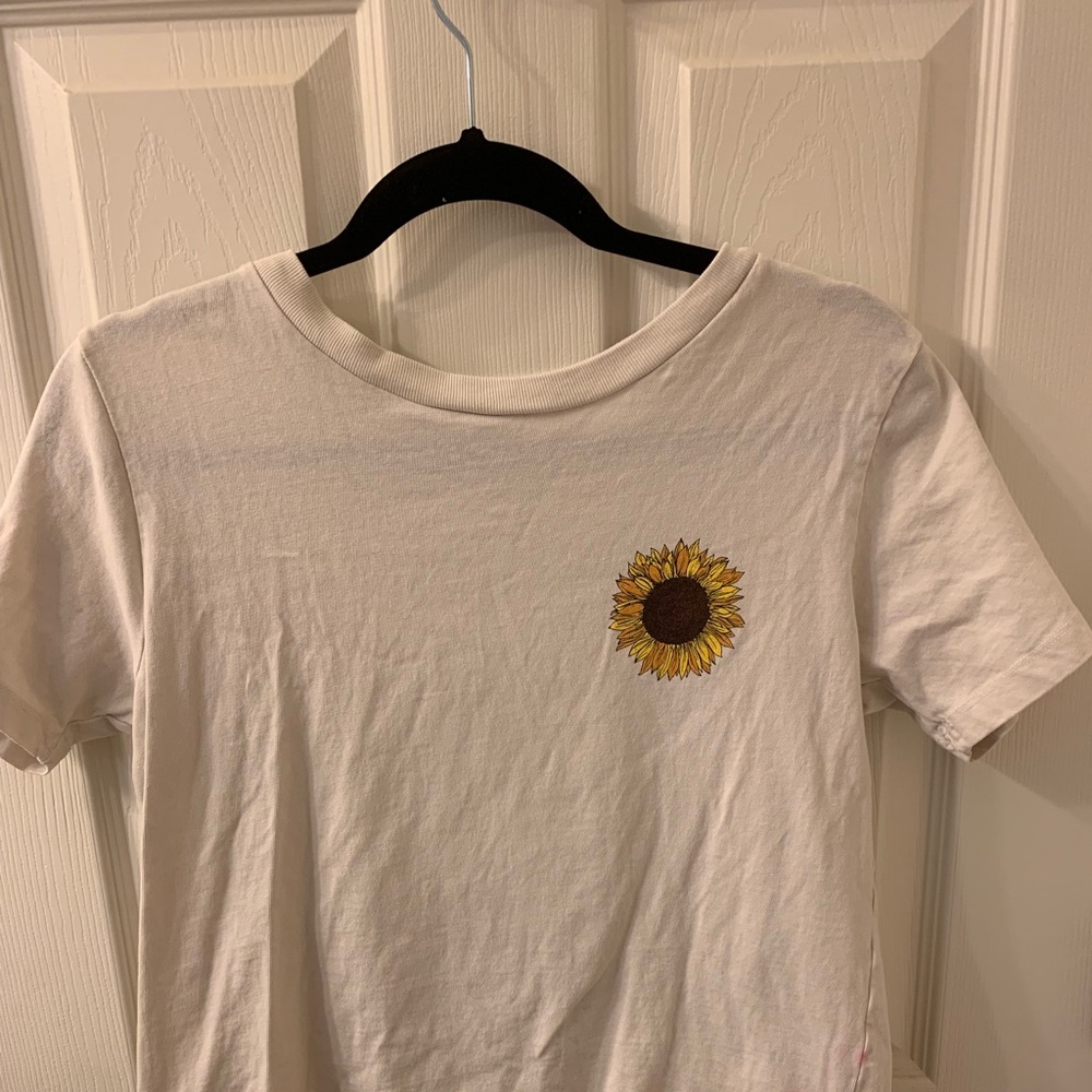 Sunflower Crop Top